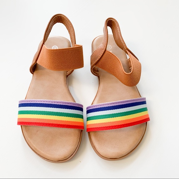 Link Handy-22K Tan Rainbow Stretch Sandal - Picture 4 of 7